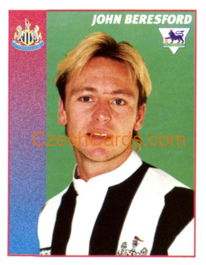John Beresford 1997 Merlin EPL Sticker #337