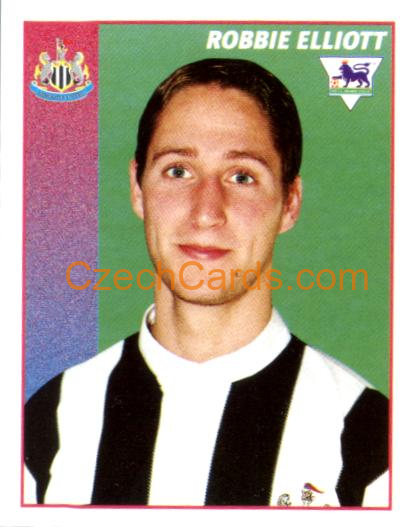 Robbie Elliott 1997 Merlin EPL Sticker #341