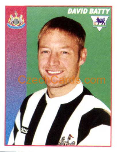 David Batty 1997 Merlin EPL Sticker #343