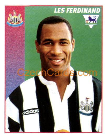 Les Ferdinand 1997 Merlin EPL Sticker #347