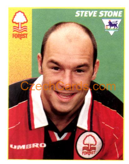 Steve Stone 1997 Merlin EPL Sticker #368