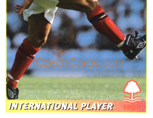 Steve Stone (International Player - 2/2) 1997 Merlin EPL Sticker #378