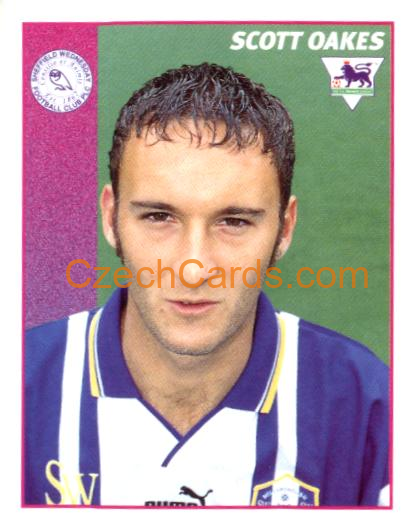 Scott Oakes 1997 Merlin EPL Sticker #396