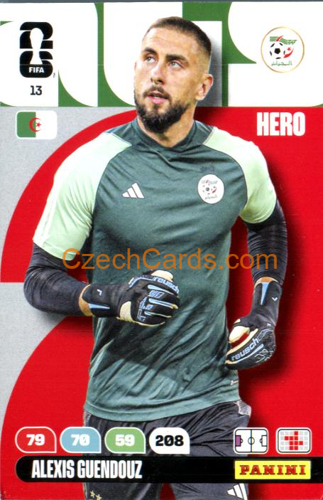 Alexis Guendouz 2026 Panini FIFA World Cup #13