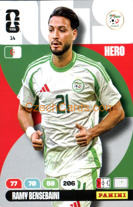 Ramy Bensebaini 2026 Panini FIFA World Cup #14