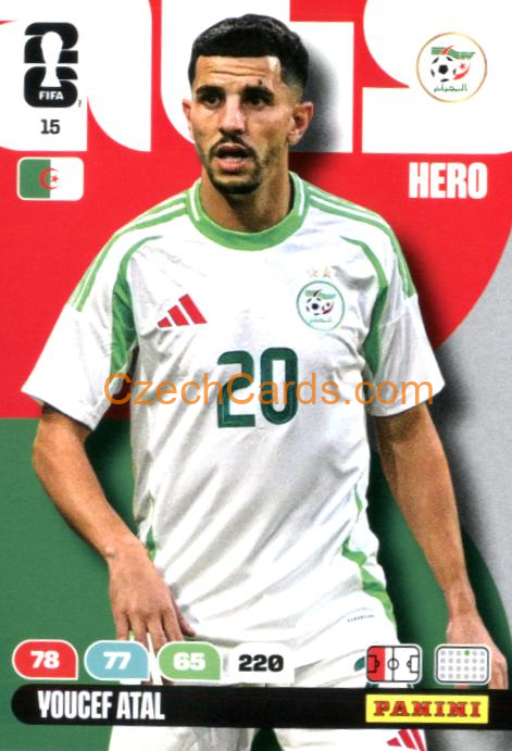 Youcef Atal 2026 Panini FIFA World Cup #15