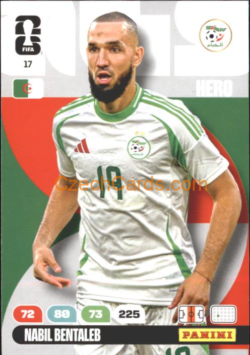 Nabil Bentaleb 2026 Panini FIFA World Cup #17