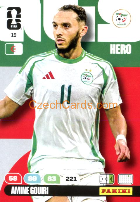 Amine Gouiri 2026 Panini FIFA World Cup #19