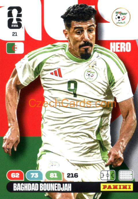 Baghdad Bounedjah 2026 Panini FIFA World Cup #21