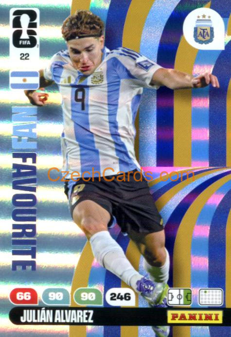 Julian Alvarez 2026 Panini FIFA World Cup #22