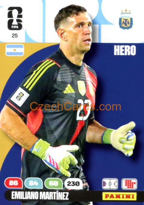 Emiliano Martinez 2026 Panini FIFA World Cup #25