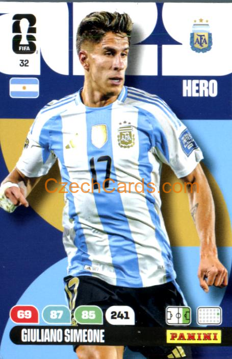 Giuliano Simeone 2026 Panini FIFA World Cup #32