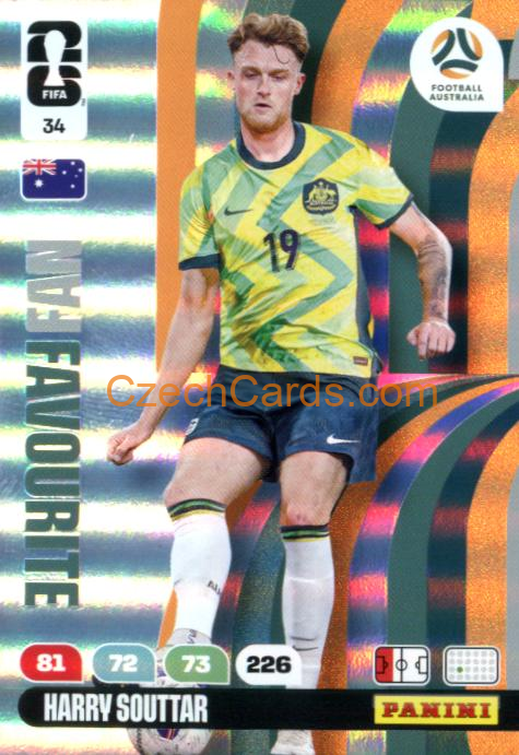 Harry Souttar 2026 Panini FIFA World Cup #34