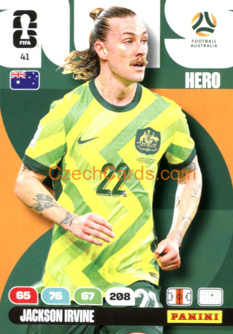 Jackson Irvine 2026 Panini FIFA World Cup #41