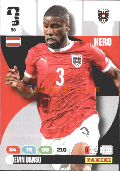 Kevin Danso 2026 Panini FIFA World Cup #50