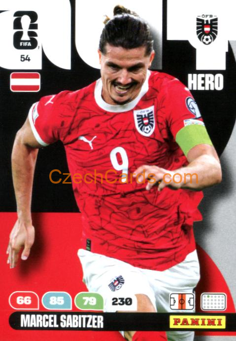 Marcel Sabitzer 2026 Panini FIFA World Cup #54