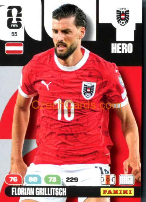 Florian Grillitsch 2026 Panini FIFA World Cup #55