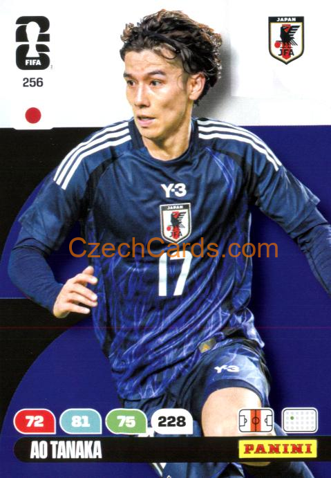 Ao Tanaka 2026 Panini FIFA World Cup #256