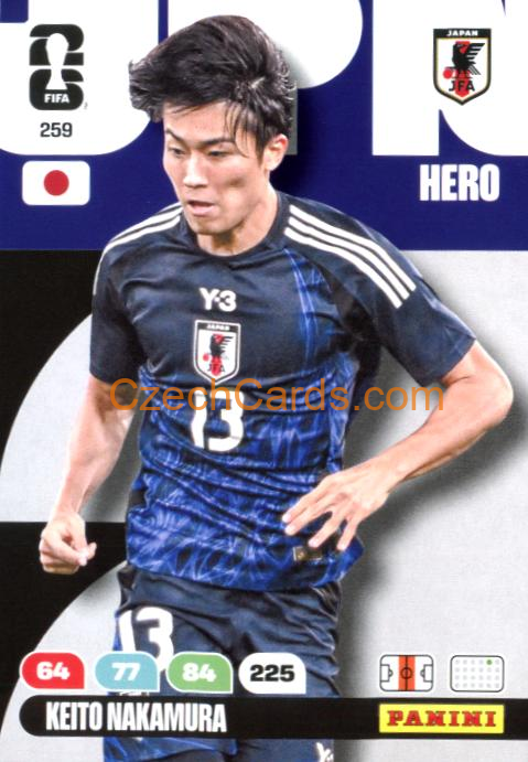 Keito Nakamura 2026 Panini FIFA World Cup #259