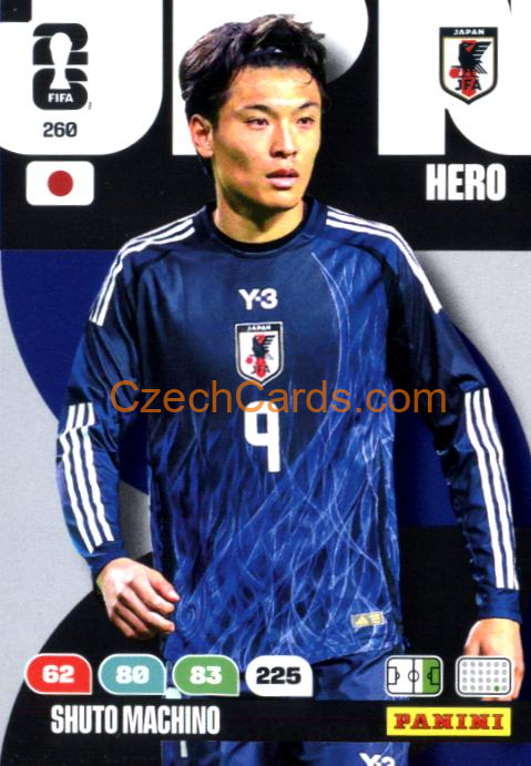 Shuto Machino 2026 Panini FIFA World Cup #260
