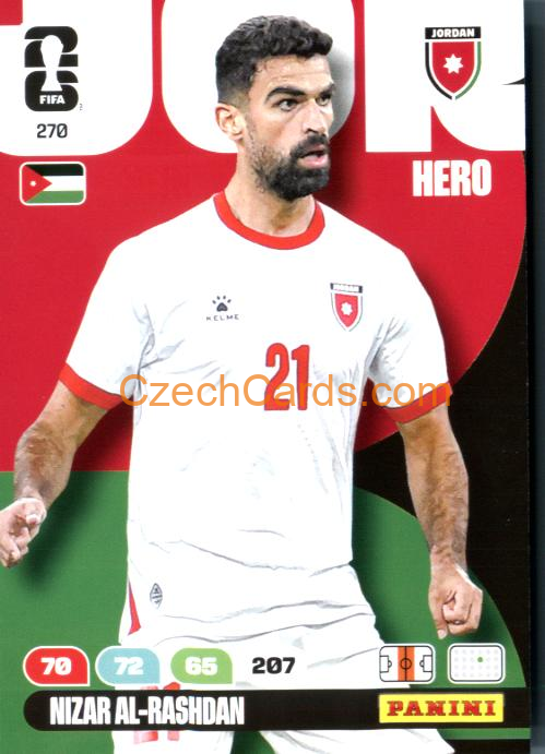 Nizar Al-Rashdan 2026 Panini FIFA World Cup #270