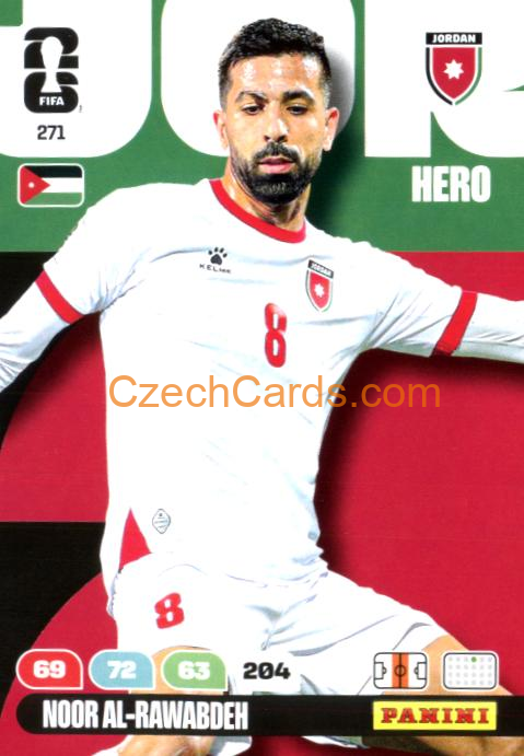 Noor Al-Rawabdeh 2026 Panini FIFA World Cup #271