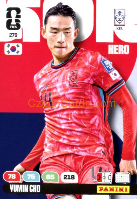 Yumin Cho 2026 Panini FIFA World Cup #279