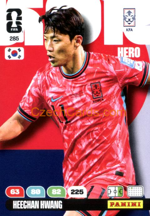 Heechan Hwang 2026 Panini FIFA World Cup #285