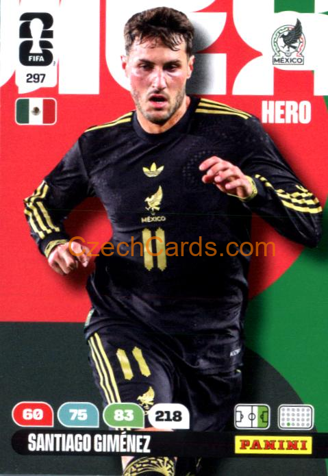 Santiago Gimenez 2026 Panini FIFA World Cup #297