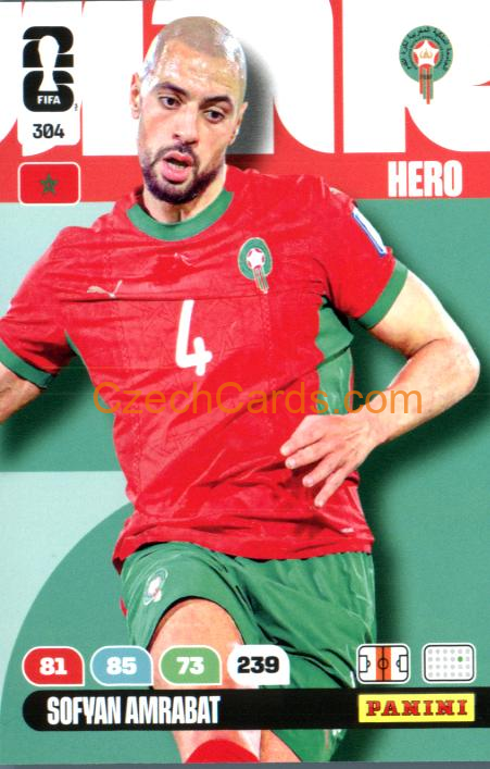 Sofyan Amrabat 2026 Panini FIFA World Cup #304