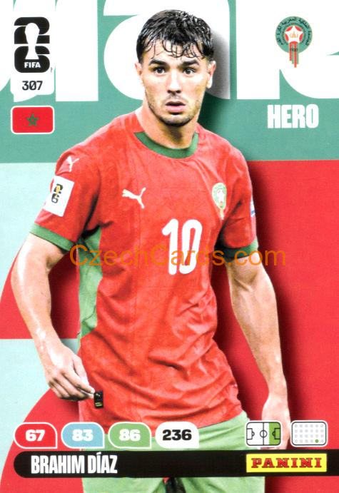 Brahim Diaz 2026 Panini FIFA World Cup #307