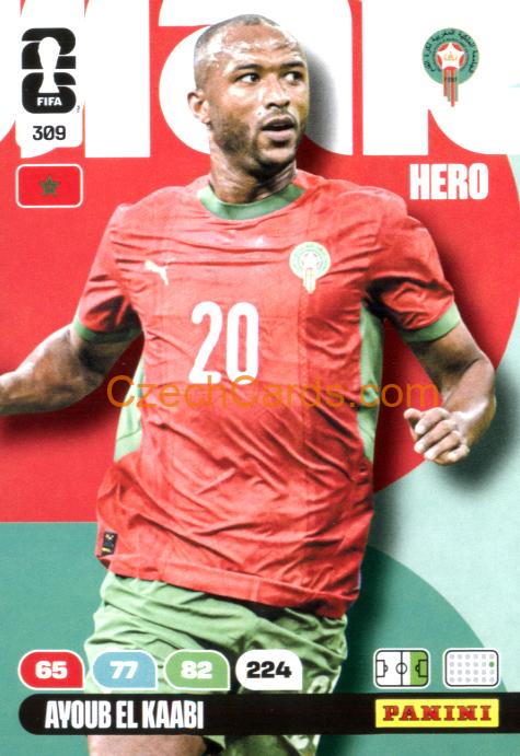 Ayoub El Kaabi 2026 Panini FIFA World Cup #309
