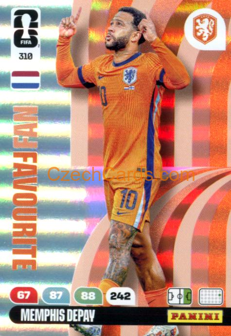 Memphis Depay 2026 Panini FIFA World Cup #310