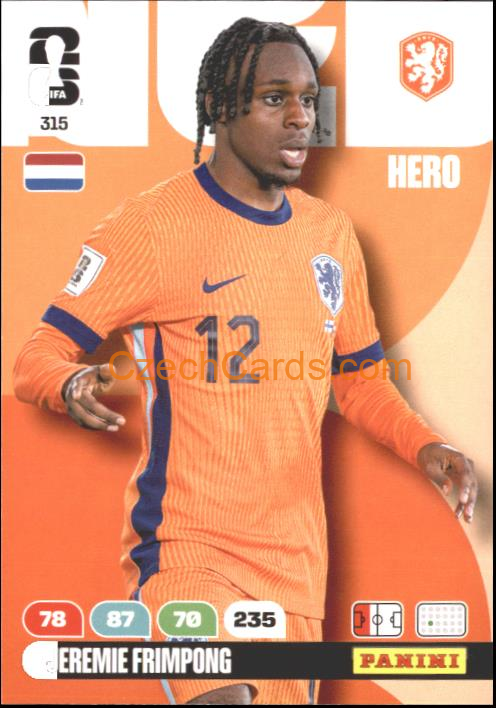 Jeremie Frimpong 2026 Panini FIFA World Cup #315