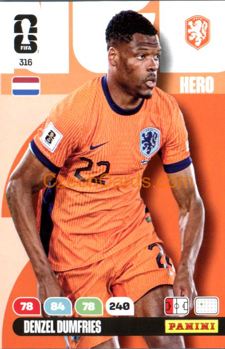 Denzel Dumfries 2026 Panini FIFA World Cup #316