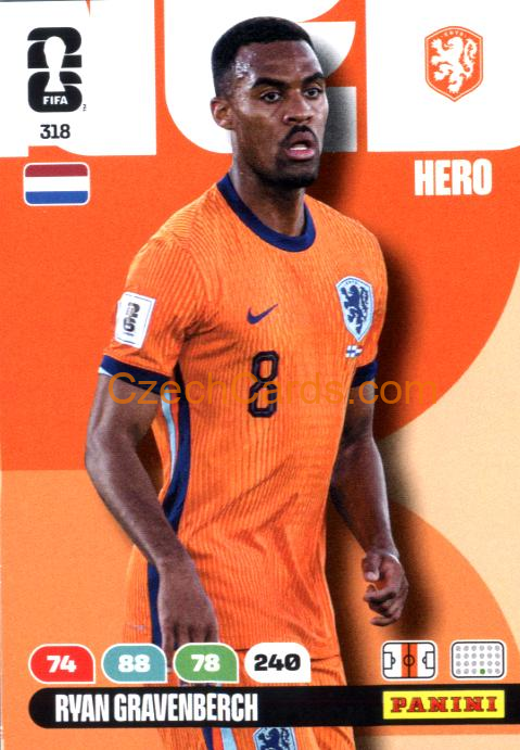 Ryan Gravenberch 2026 Panini FIFA World Cup #318