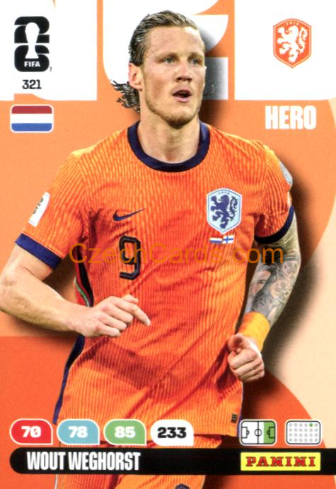 Wout Weghorst 2026 Panini FIFA World Cup #321