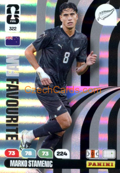 Marko Stamenic 2026 Panini FIFA World Cup #322