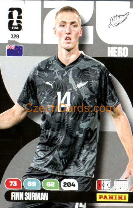 Finn Surman 2026 Panini FIFA World Cup #329