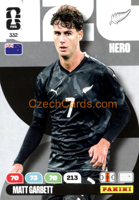 Matt Garbett 2026 Panini FIFA World Cup #332