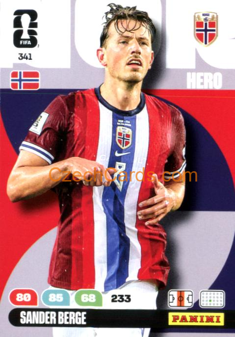Sander Berge 2026 Panini FIFA World Cup #341