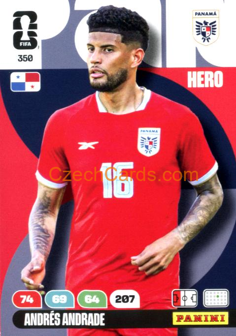 Andres Andrade 2026 Panini FIFA World Cup #350