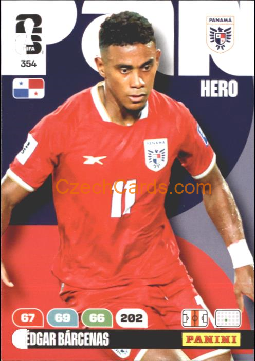 Edgar Barcenas 2026 Panini FIFA World Cup #354