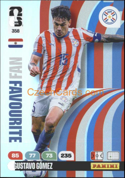 Gustavo Gomez 2026 Panini FIFA World Cup #358