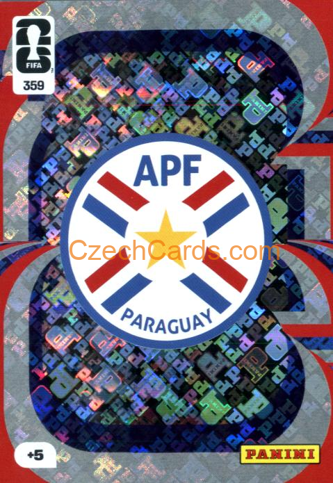 Team Crest Paraguay 2026 Panini FIFA World Cup #359