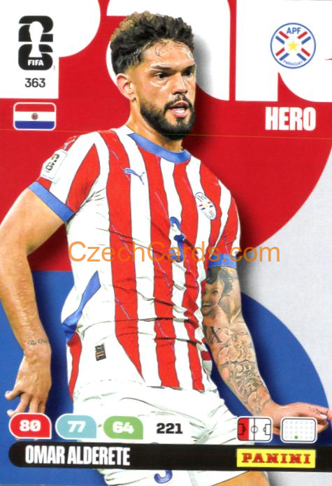 Omar Alderete 2026 Panini FIFA World Cup #363