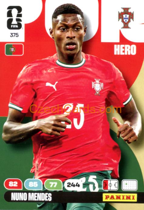 Nuno Mendes 2026 Panini FIFA World Cup #375