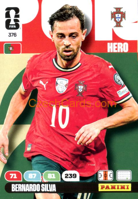 Bernardo Silva 2026 Panini FIFA World Cup #376