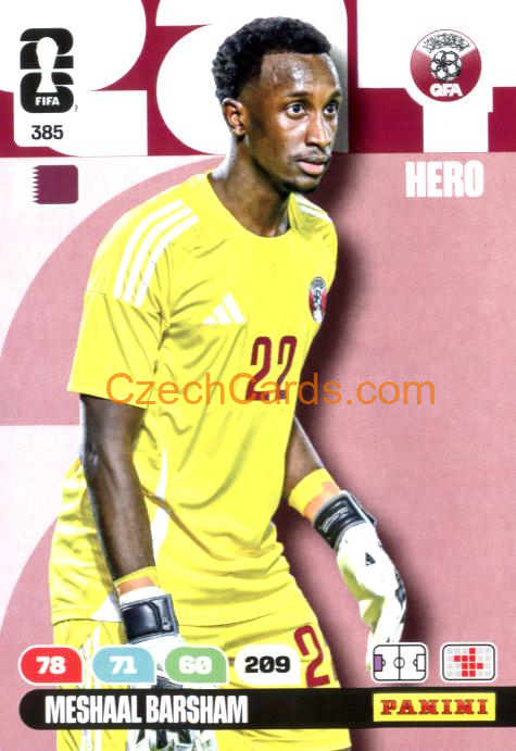 Meshaal Barsham 2026 Panini FIFA World Cup #385