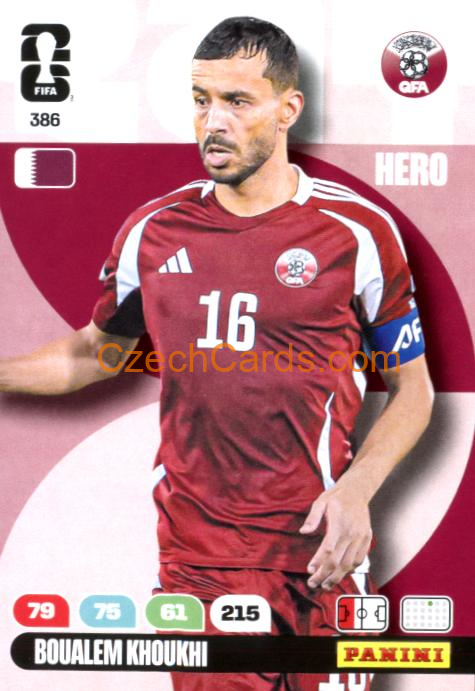 Boualem Khoukhi 2026 Panini FIFA World Cup #386